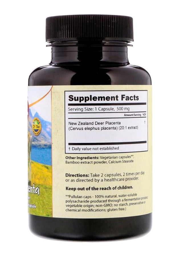 Dragon Herbs - Deer Placenta - 60 Capsules - Image 1