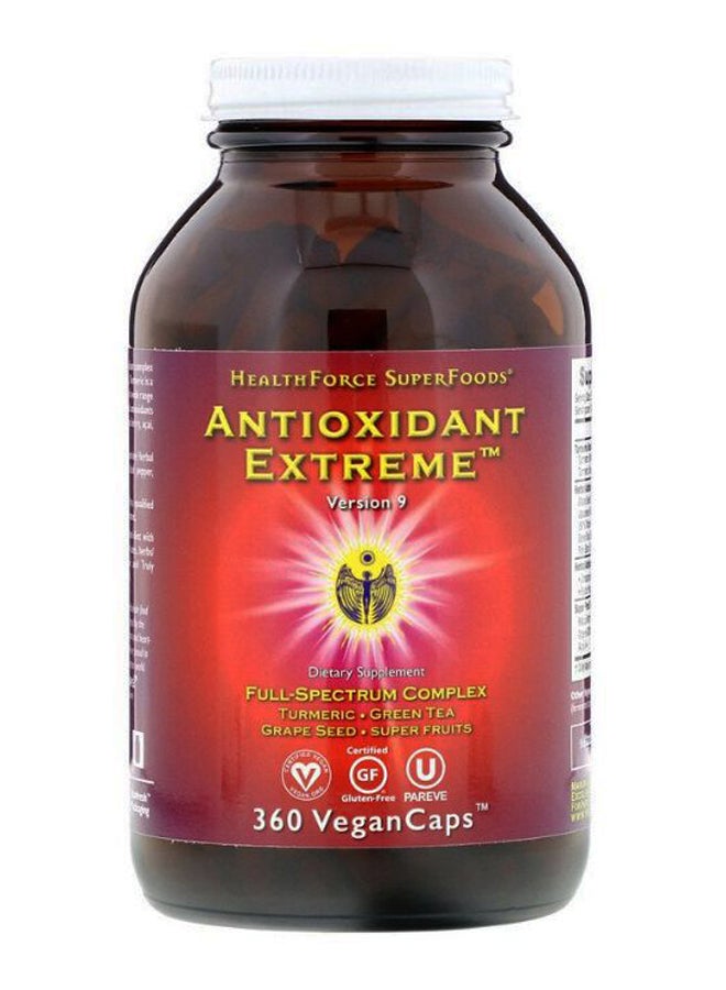HEALTHFORCE SUPERFOODS Antioxidant Extreme Version 9 - 360 Vegancaps  - Image 1