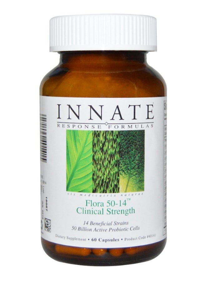 Innate Response Formulas Flora 50-14 Clinical Strength - 60 Capsules 