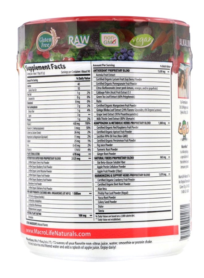 MacroLife Naturals Miracle Reds Superfood - Image 2