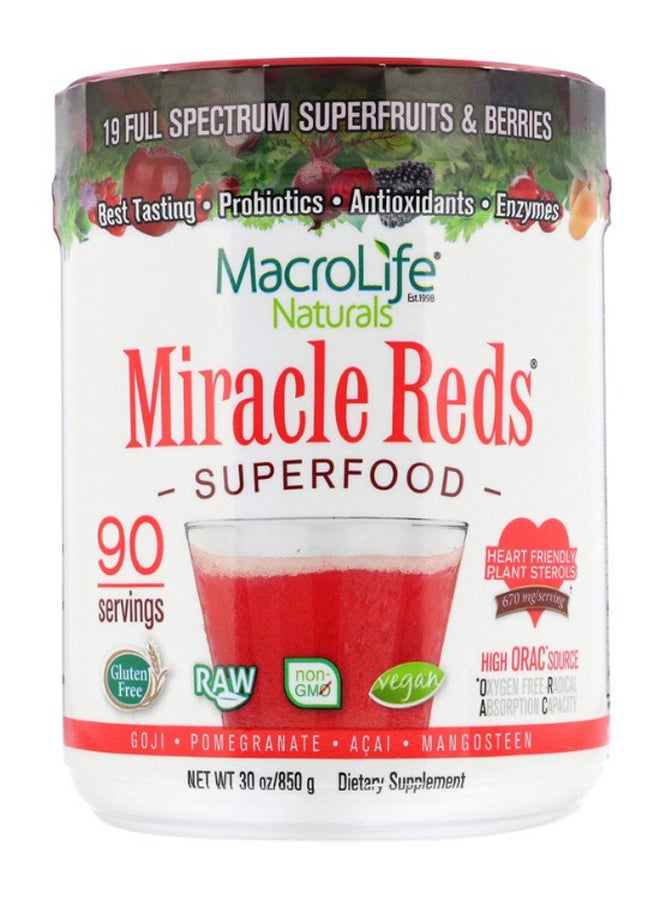 MacroLife Naturals Miracle Reds Superfood - Image 1