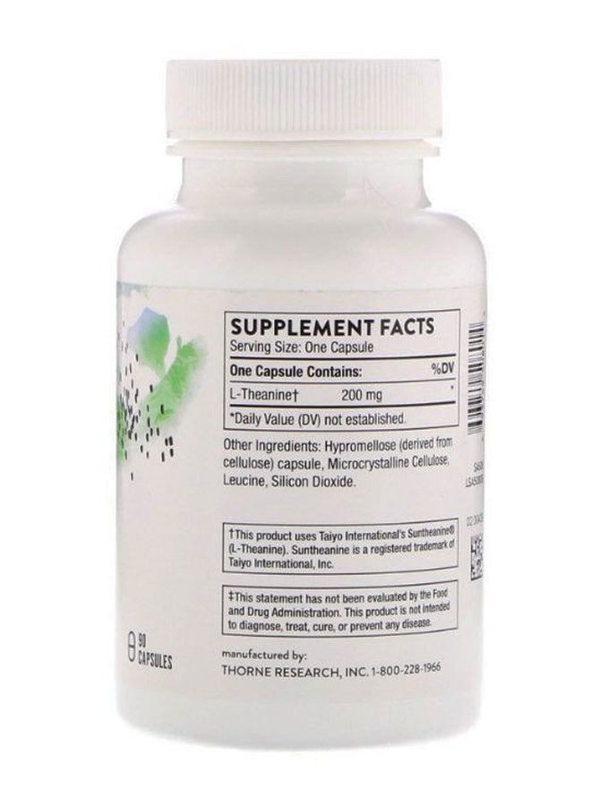Thorne Research - Theanine - 90 Capsules - Image 1