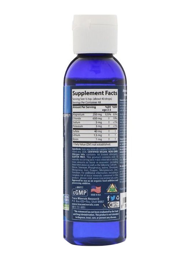 Trace Minerals Research Concentrace Mineral Drops  - Image 2