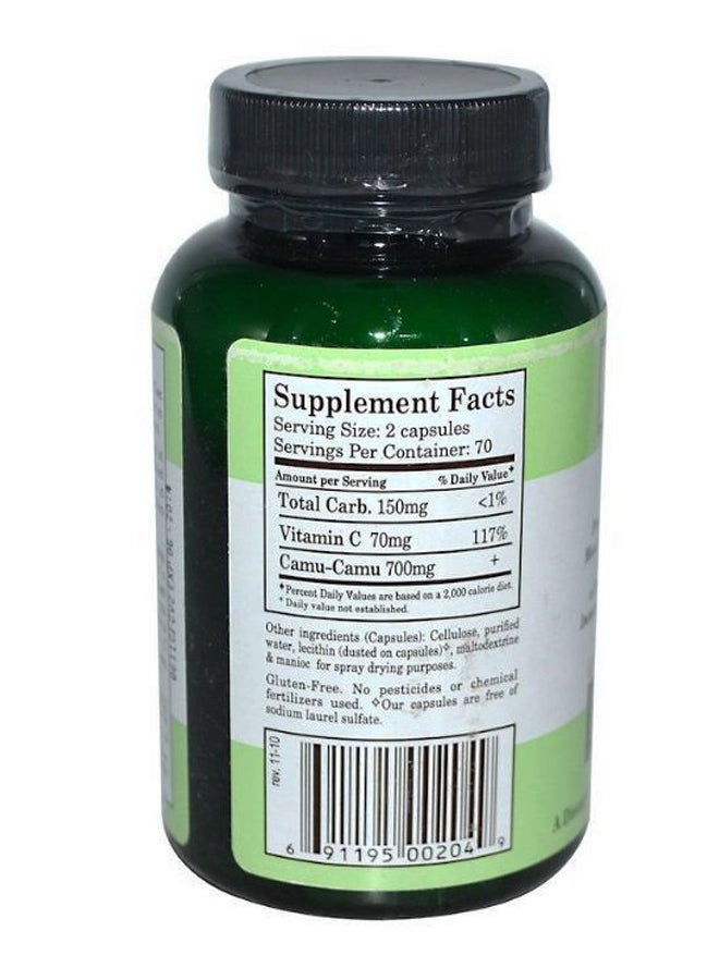 Whole World Botanicals Royal Camu Supplement - 140 Capsules - Image 2