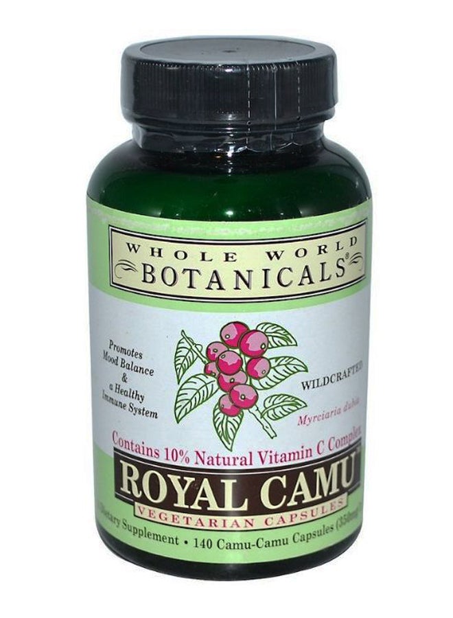 Whole World Botanicals Royal Camu Supplement - 140 Capsules - Image 1