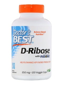 D-Ribose Bioenergy Supplement - 120 Capsules