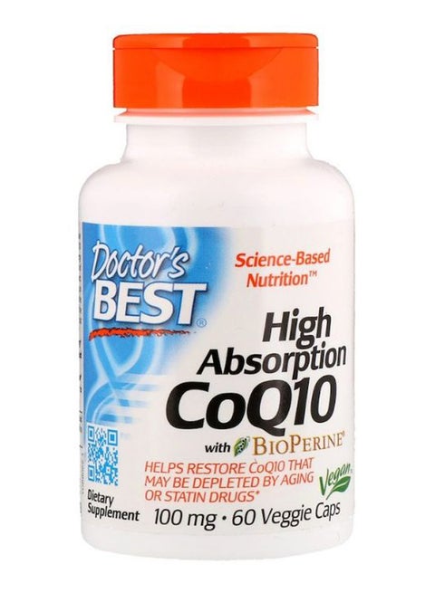 High Absorption CoQ10 With BioPerine - 60 Capsule