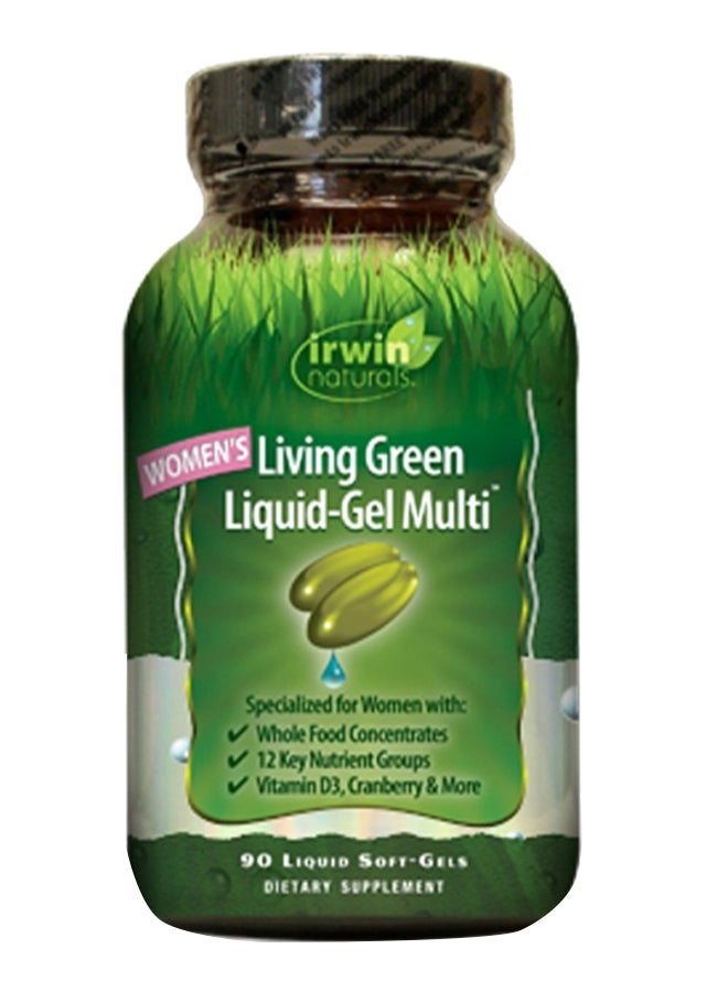 Irwin Naturals Living Green Liquid-Gel Multi - 90 Liquid Softgels 