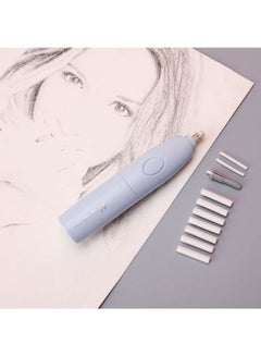 tenwin Electric Eraser Kit With 16 Refill Blue  - Image 3