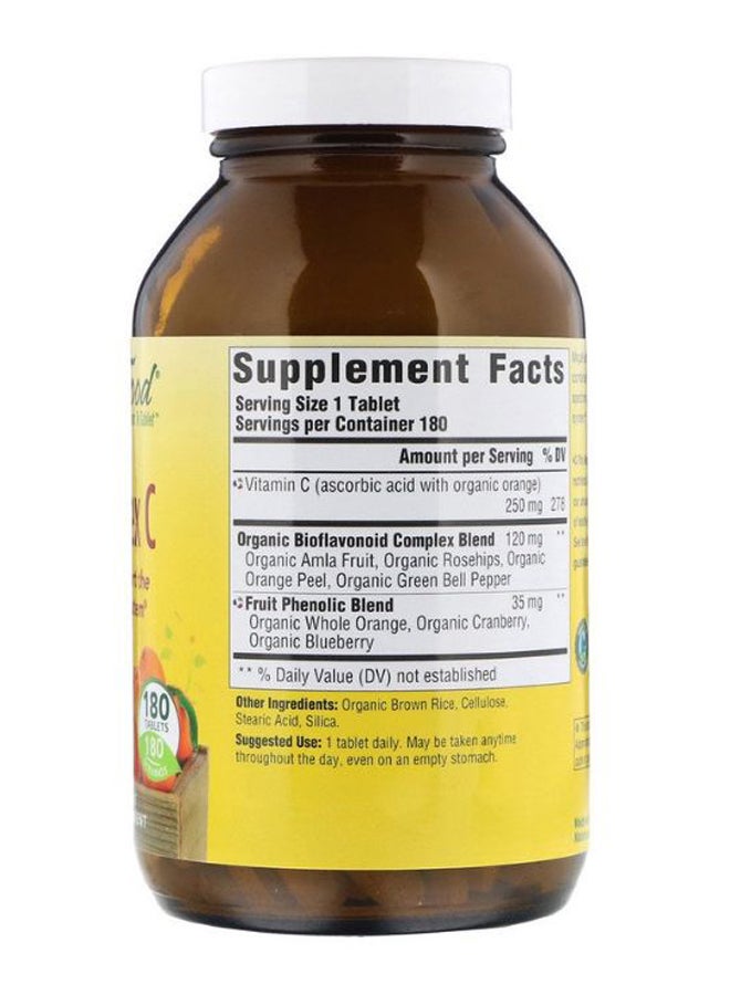 MegaFood Complex C - 180 Tablets  - Image 2
