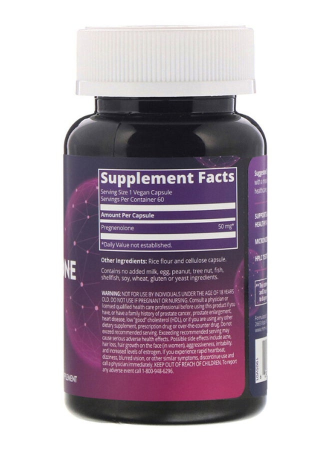 Pregnenolone Nutrition - 60 Capsules