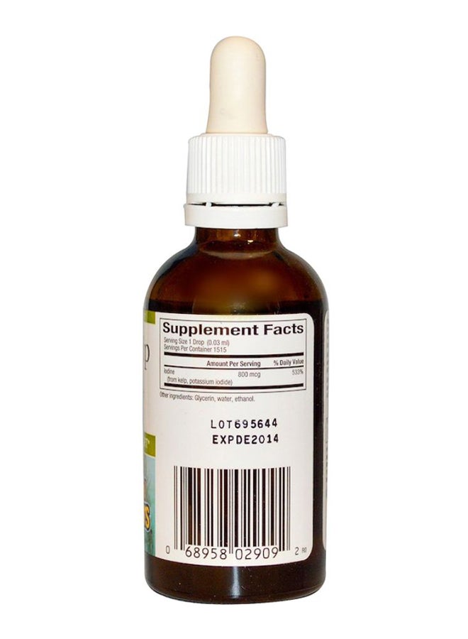 natural Factors - Liquid Kelp Thyroid Gland Support - Image 1