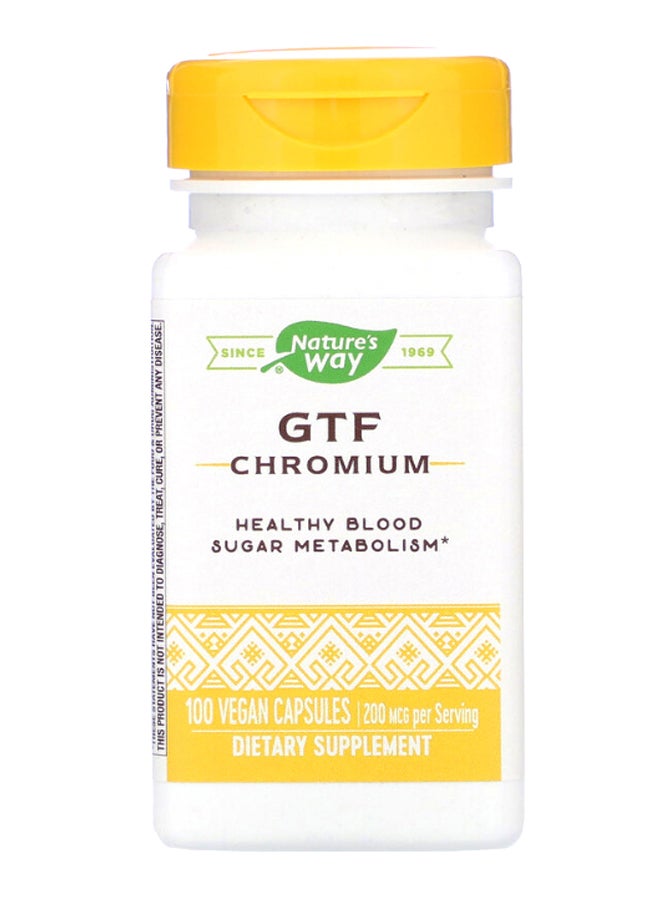 ناتشور واي جي تي إف كروم - 100 كبسولة - Image 1