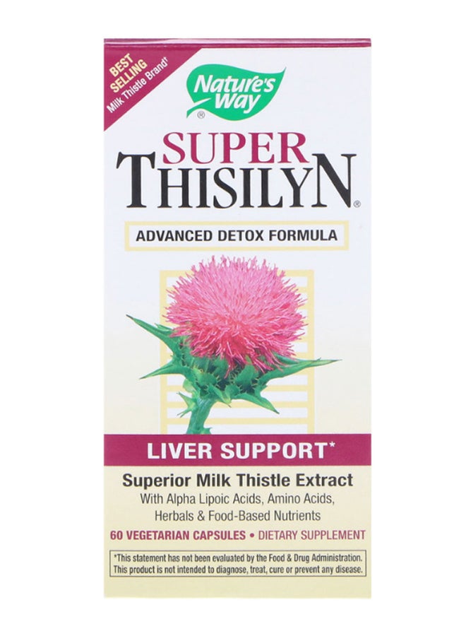 ناتشور واي تركيبة ديتوكس متقدمة سوبر ثيسلين - 60 كبسولة - Image 1