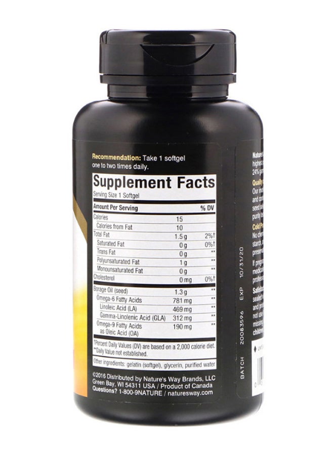 ناتشور واي مكمل غذائي إيفاجولد بوراج - 60 كبسولة هلامية - Image 2