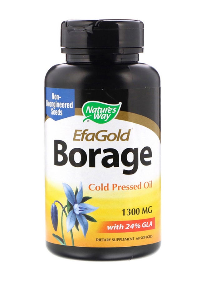 ناتشور واي مكمل غذائي إيفاجولد بوراج - 60 كبسولة هلامية - Image 1