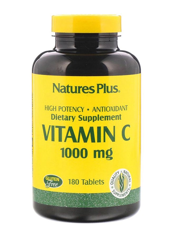 Natures Plus Vitamin C - 180 Tablets