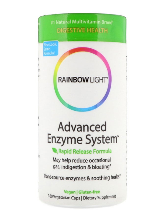 راينبو لايت تركيبة سريعة المفعول بنظام إنزيم متطور - 180 كبسولة - Image 1