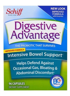 Schiff Digestive Advantage Intensive Bowel Support - 96 Capsules  - Image 1
