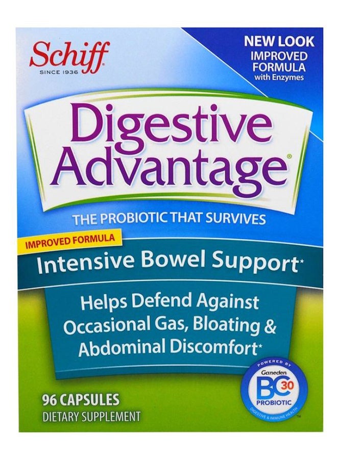 Schiff - Digestive Advantage Intensive Bowel Support - 96 Capsules - Image 1