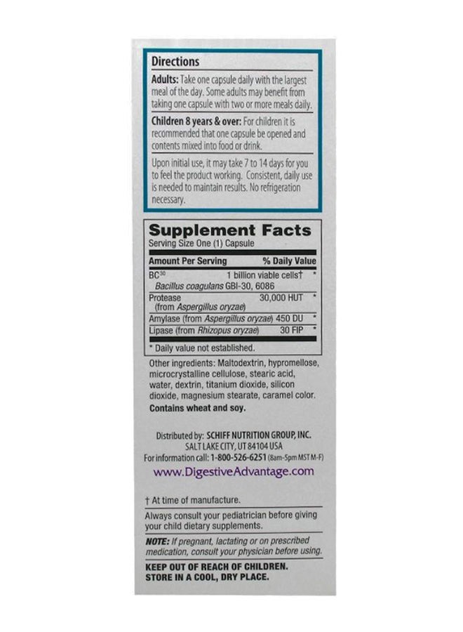 Schiff - Digestive Advantage Intensive Bowel Support - 96 Capsules - Image 1