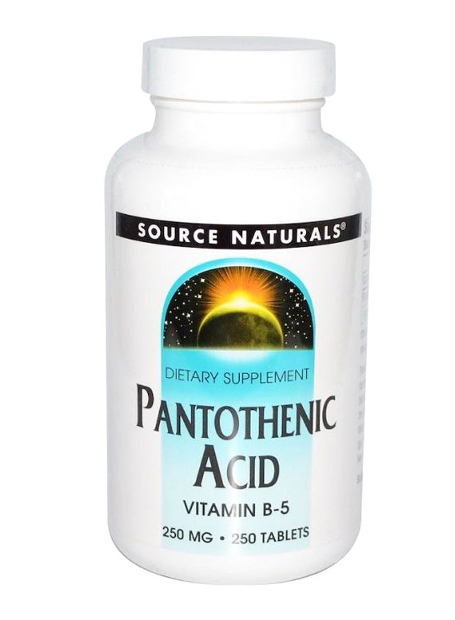 سورس ناتشورالز حمض البانتوثينيك - 250 قرص - Image 1
