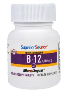 Superior Source Methylcobalamin B-12 - 60 Tablets 