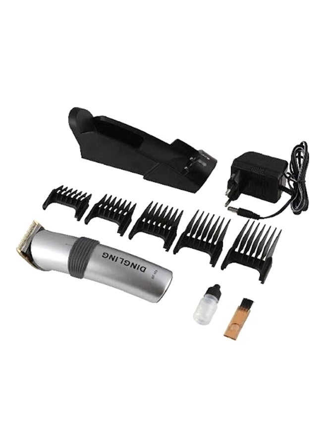 DINGLING 2-Piece Rechargeable Hair Trimmer Combo Silver/Gold/Black 8inch (Width) x 35inch (Length) - Image 2