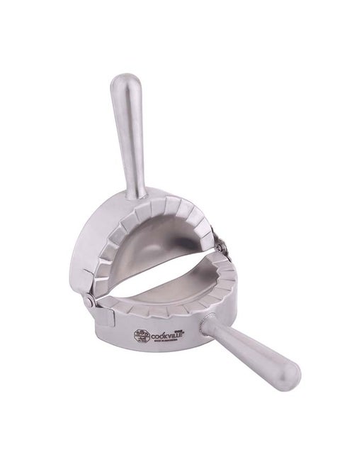 Round Shape Samosa Cutter Cook Ville Silver 10cm