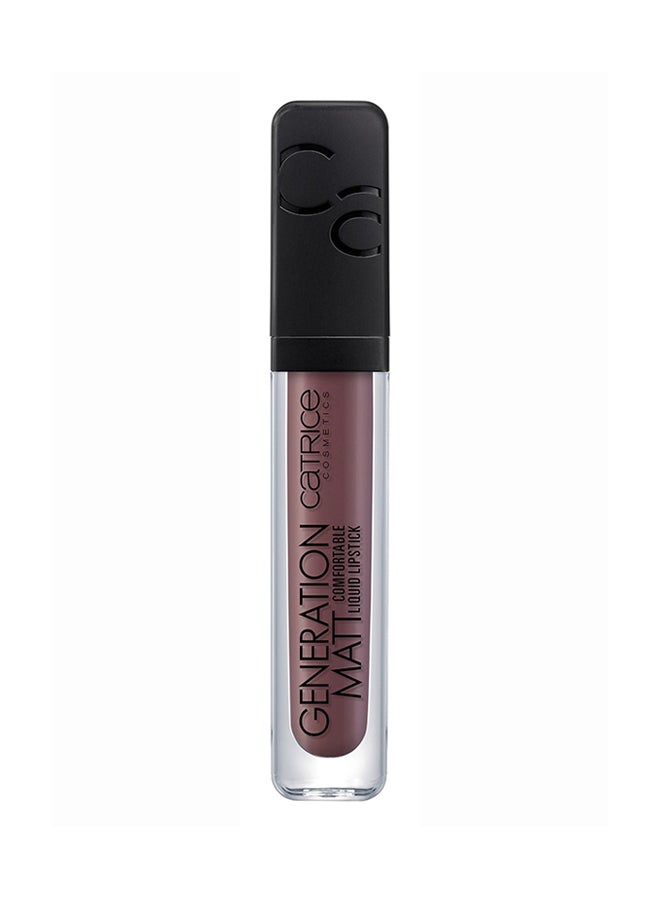 Catrice Generation Matt Comfortable Liquid Lipstick Matte Brown No.100 - Image 2