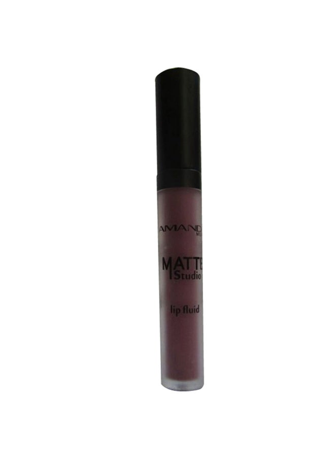 Amanda Milano - Matte Studio Lip Fluid 3 Dark Brown - Image 1