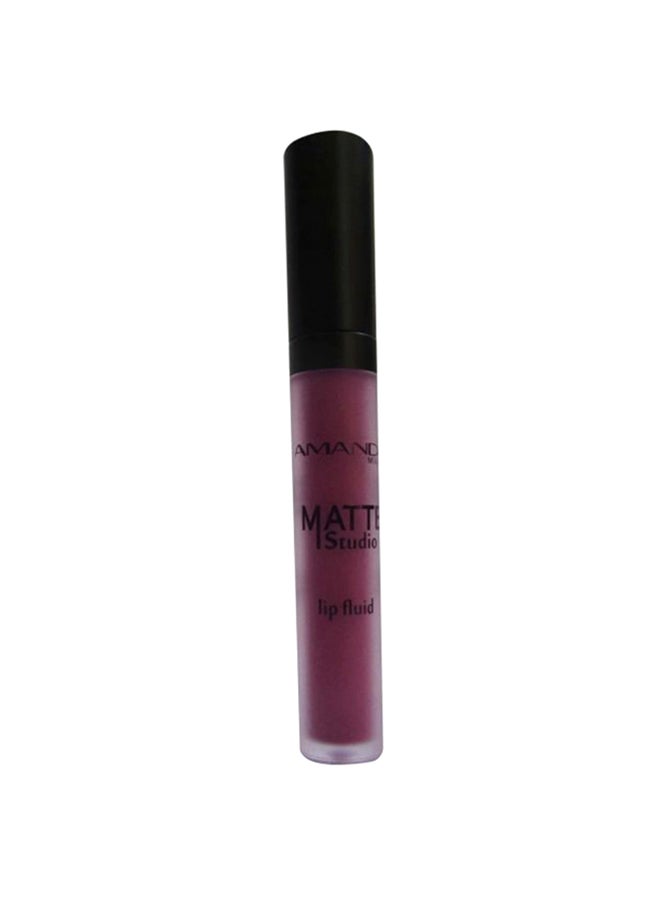 Amanda Milano Matte Studio Lip Fluid 12 Purple - Image 1