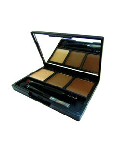 3-Shade Professional Eyebrow Palette 01 Multicolour