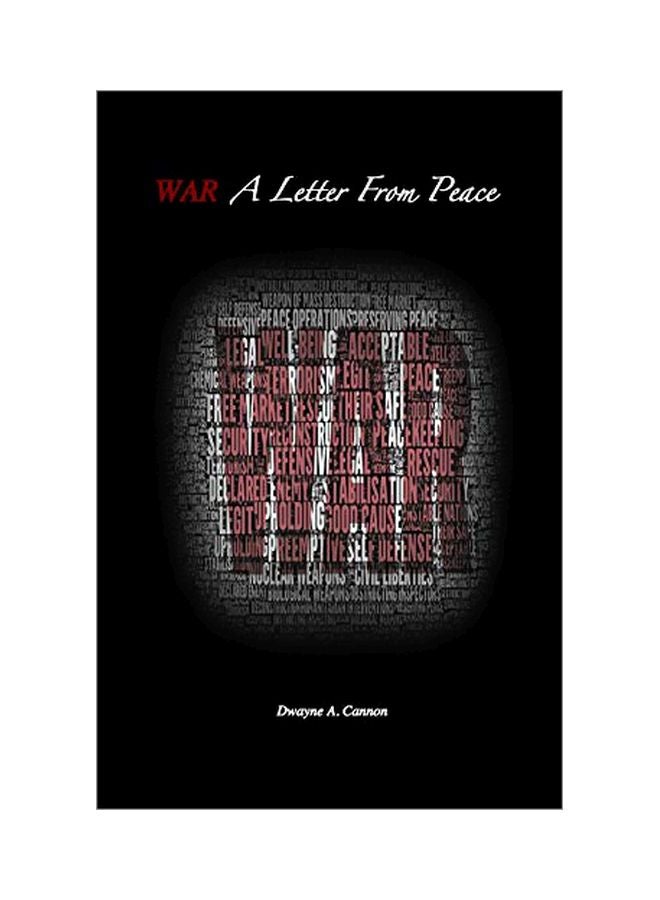 War: A Letter From Peace paperback english - 18 January 2020