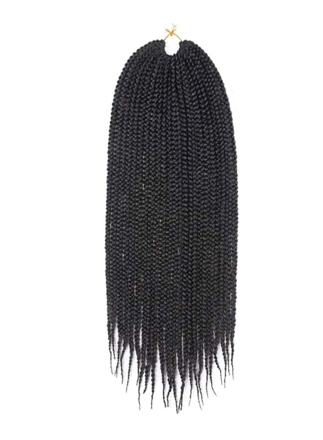 Long Braid Style Hair Wig Black 22inch