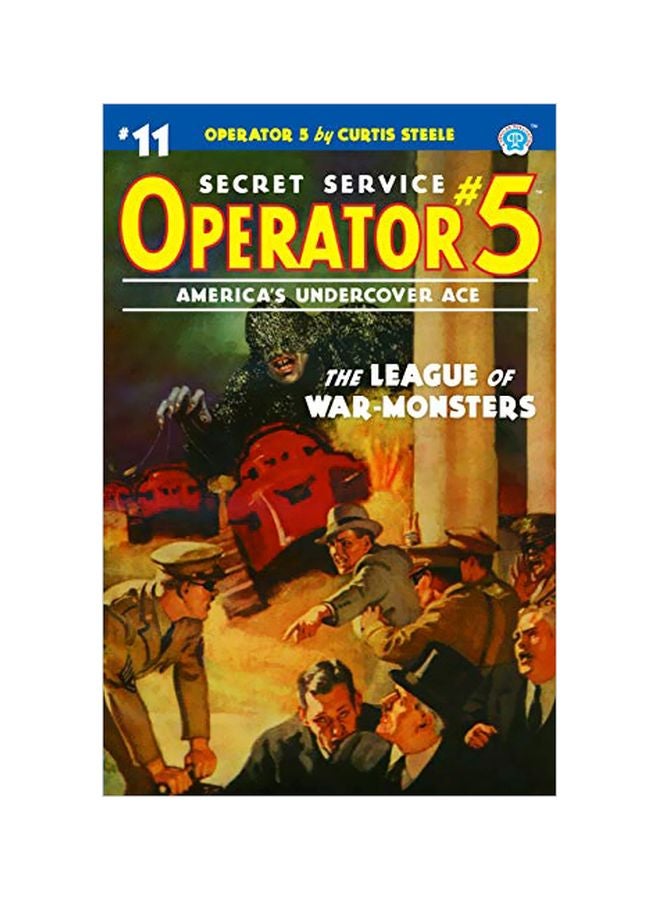 Secret Service Operator 5 America's Undercover Ace: The League Of War-Monsters paperback english - 17-Jan-20 