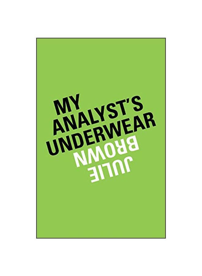 My Analyst's Underwear paperback english - 10-Jan-20 