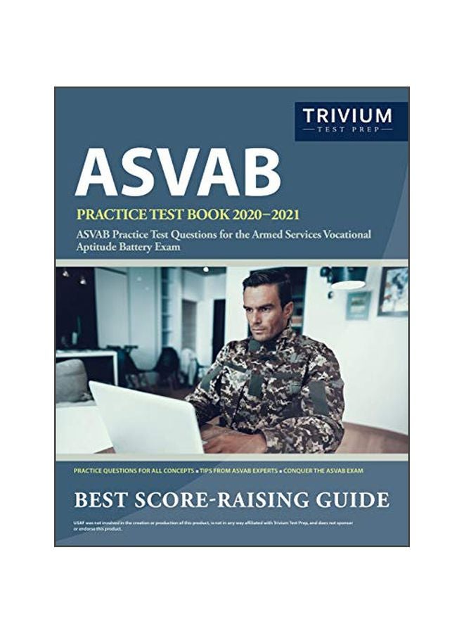 null - ASVAB Practice Test Book 2020-2021 Paperback English by Trivium Military Exam Prep Team - 10-Jan-20 - Image 1