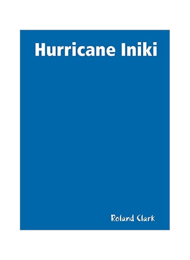 Hurricane Iniki paperback english - 27 January 2020 