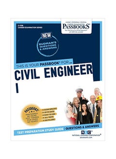 Civil Engineer I: Test Preparation Study Guide paperback english - 01 January 2020