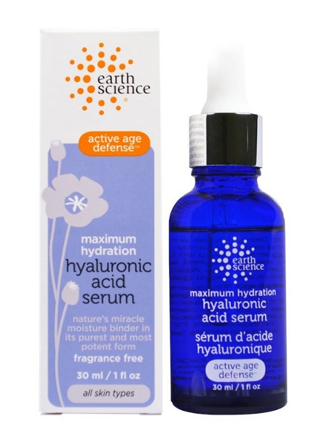 Earth Science Maximum Hydration Hyaluronic Acid Serum 30ml - Image 1