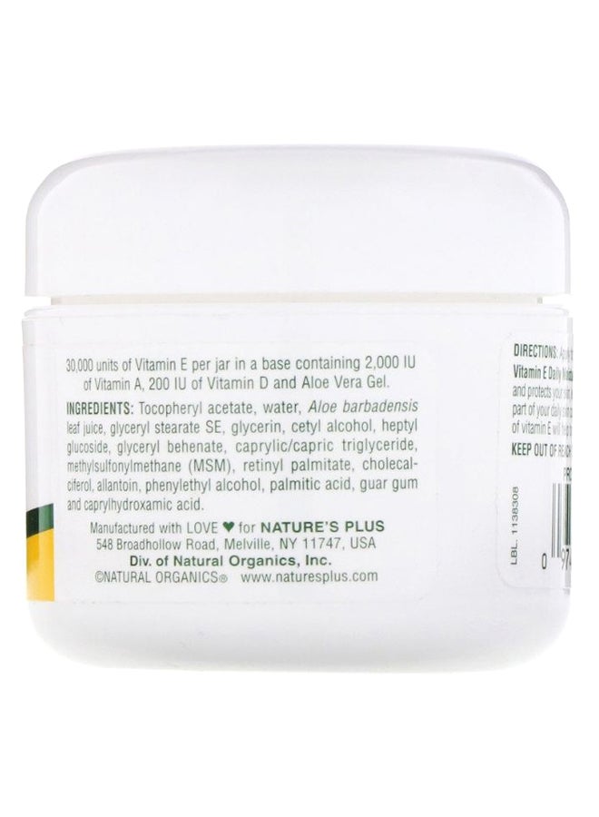 Natures Plus Vitamin-E 30000 IU Cream - Image 2