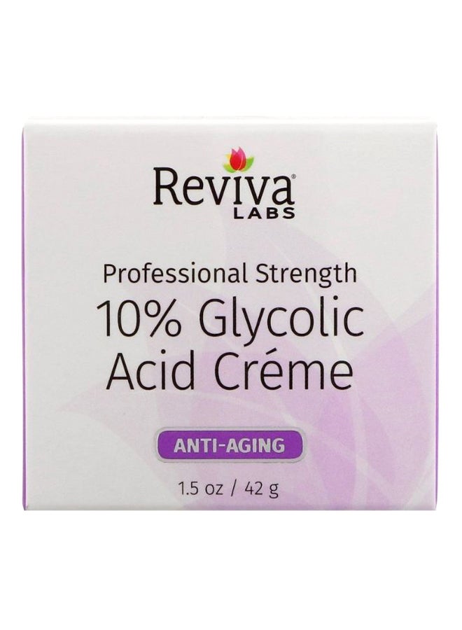 Reviva Labs - 10 Percent Glycolic Acid Anti-Aging Cream - Image 1