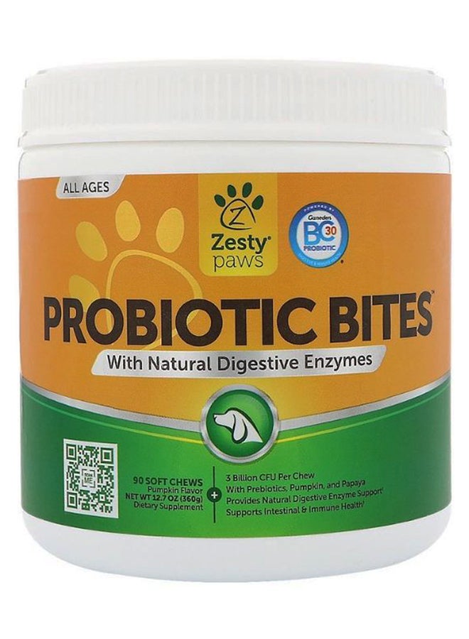 Zesty Paws - Probiotic Bites Natural Digestive Enzymes - 90 Chews - Image 1