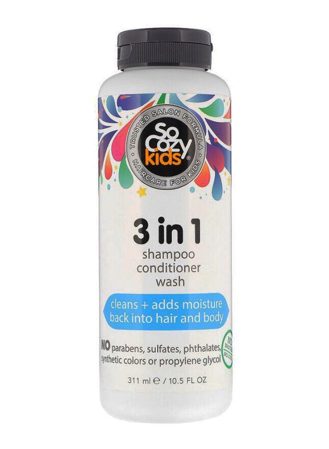 SoCozy - 3-In-1 Shampoo Conditioner Wash 311ml - Image 1