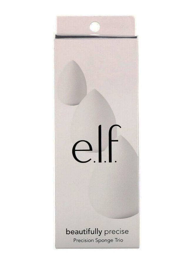 elf 3-Piece Precision Sponge Set White - Image 2