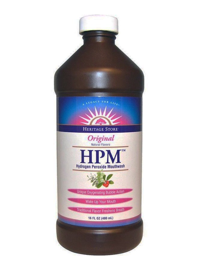 هيرتدج ستور غسول الفم الأصلي إتش بي إم بيروكسيد الهيدروجين - Image 1