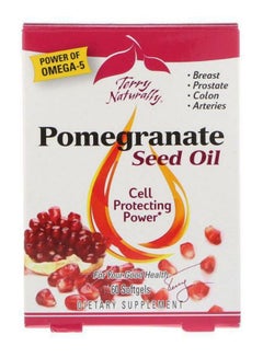 Terry Naturally Pomegranate Seed Oil - 60 Softgels  - Image 1