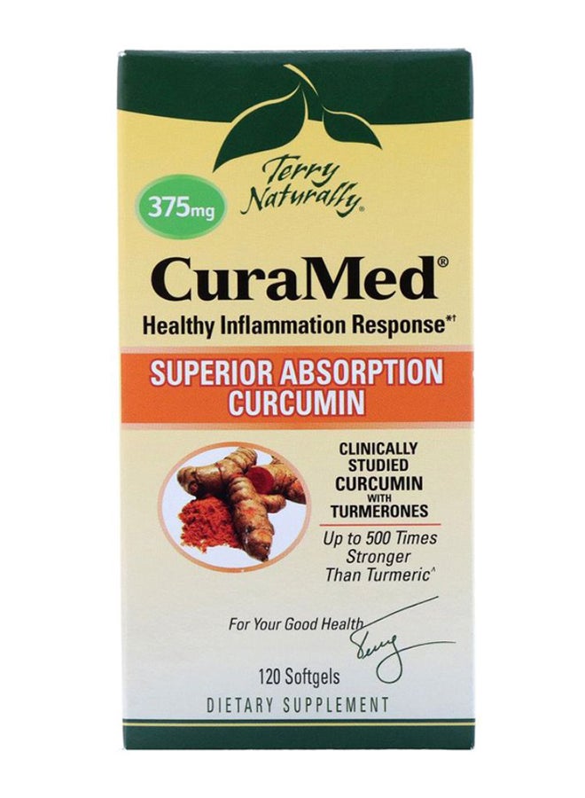 مكمل الكركمين فائق الامتصاص - يحتوي  120 كبسولة هلامية