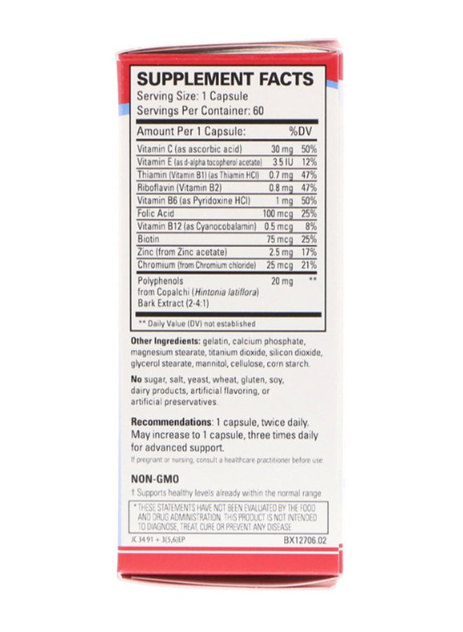 Terry Naturally Sucontral D Blood Sugar Balance - 60 Capsules - Image 2